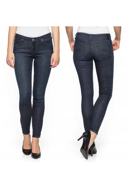 Дамски дънки -  Scarlett - 1260-45 - Памучни - Къси - Petite - Дънкови - W27-L33 US - Сини