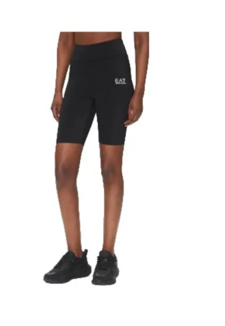 Дамски панталон - Emporio Armani - черен - полиамид/еластан - Черен