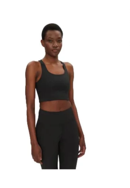 Дамски потник -  рециклиран полиестер/еластан - черен