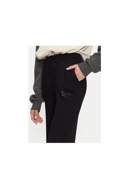 Дамски спортен панталон  61030022 - Вискоза/Полиамид - Черен