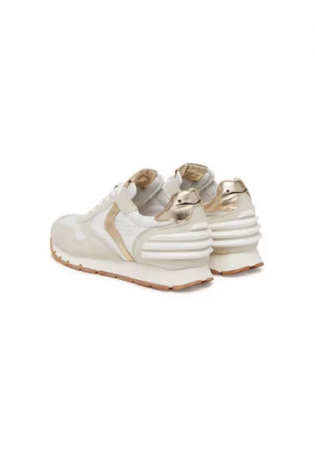 Дамски спортни обувки - 2017553 -  Естествена кожа - 35 EU - Бежов/Бял - Бял/Бежов