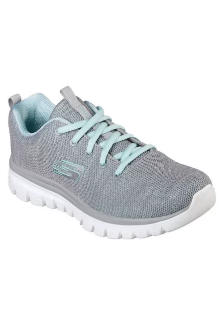 Дамски спортни обувки  GRACEFUL-TWISTEDFORTUNE бежови - Сив