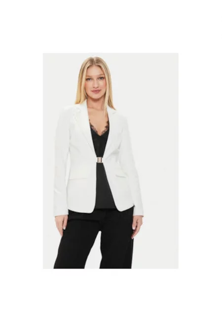 Дамско яке -  303919276 - Памук - Полиестер - 42 - Бяло
