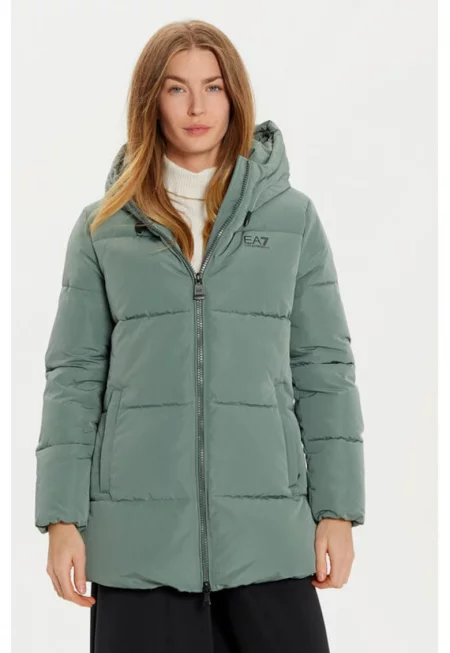Дамско яке - Emporio Armani  303962654 - Полиестер - Зелено - Зелен