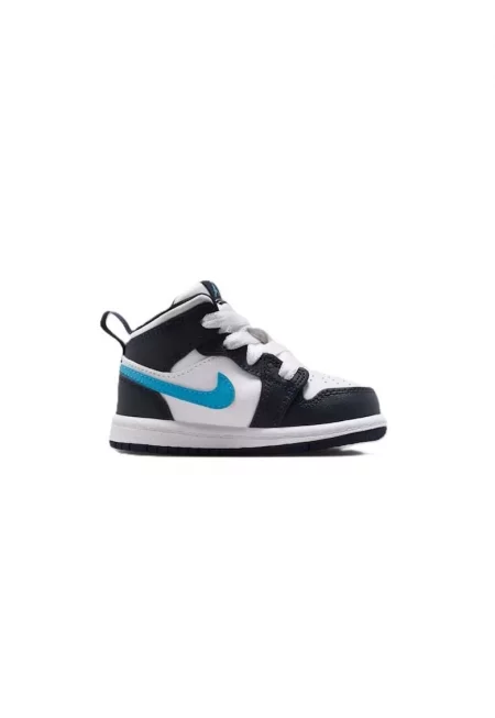 Детски спортни обувки  JORDAN 1 MID Екологична кожа - Син - Син