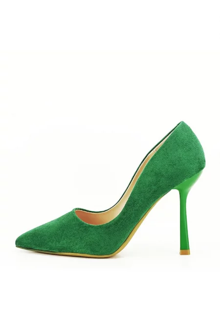 Елегантни зелени обувки 6837 02 11308