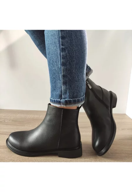 Ежедневни дамски боти  A1520-56 Black - Черни - Черен