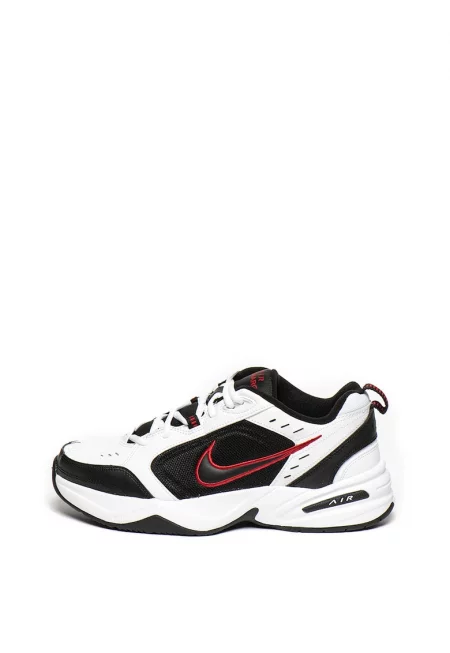Фитнес обувки Air Monarch IV с кожа и еко кожа - Бял/Черен