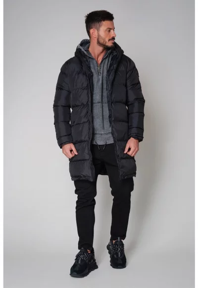 Капитонирано зимно яке с вата