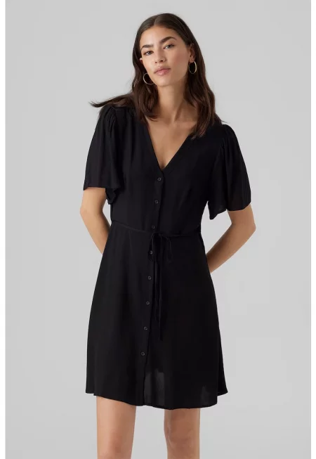 Къса рокля с шпиц