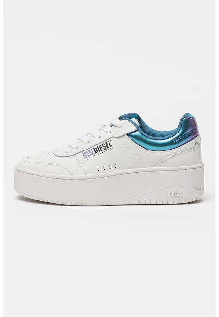 Кецове Leroji с висок профил - Бял/Син