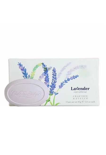 Комплект от 3 хидратиращи сапуна  Lavender - 3 x 85 g