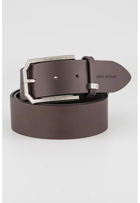 Кожен колан с метална тока