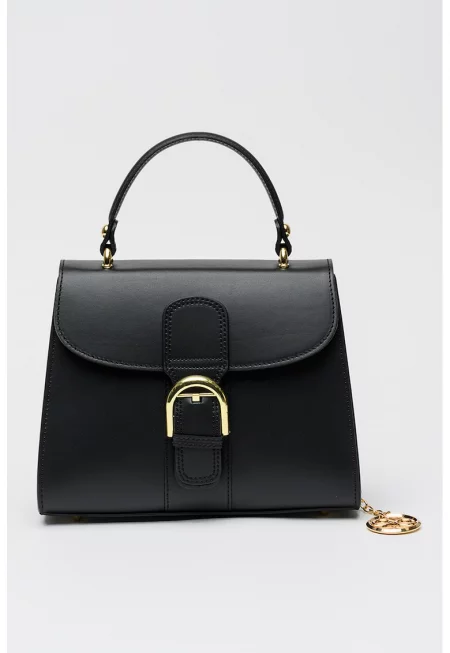 Кожена чанта с отделяща се презрамка