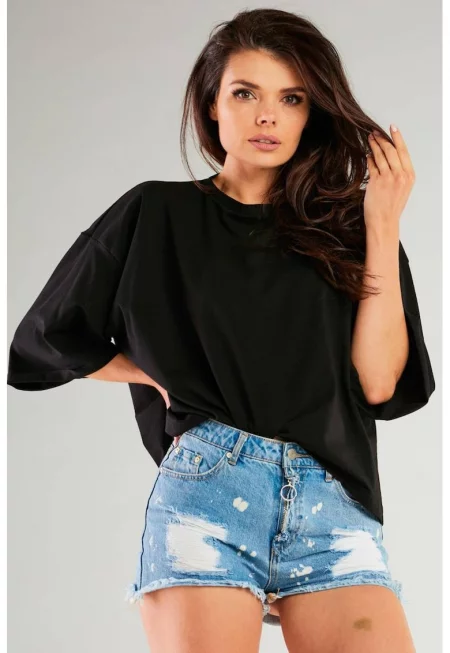 Лека блуза с ръкави три четвърти - Един размер