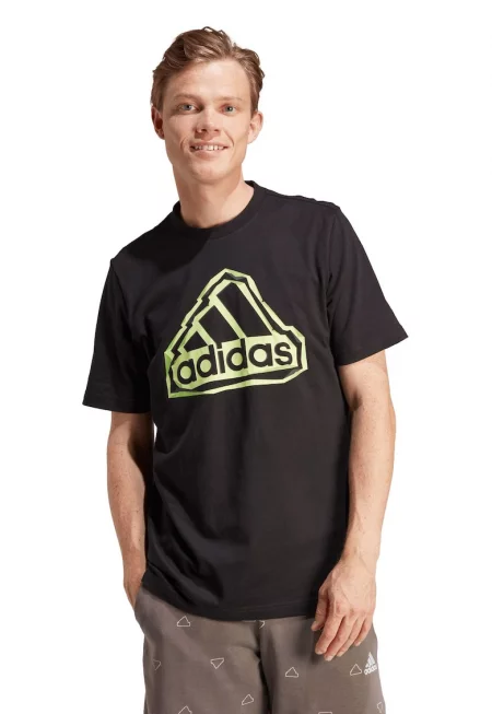 Мъжка тениска  Черна - Памук