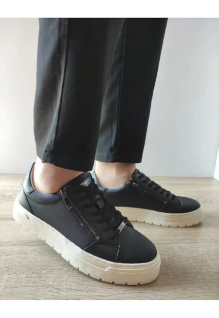 Мъжки ежедневни обувки  Y195 Черни - Черно