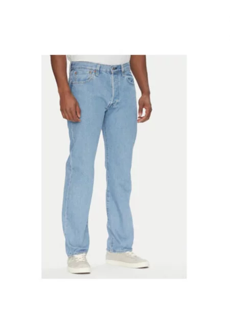 Мъжки панталон  S - 00501-3708 - Памук - Син