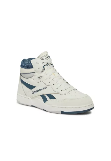 Мъжки спортни обувки -  302540075 - Бяло - Велур