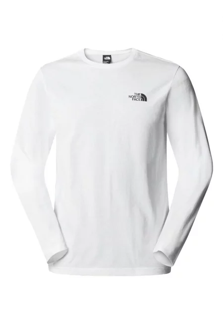 Мъжки суитшърт -  памук и полиестер - бял