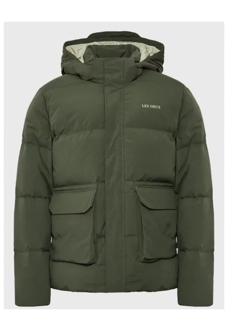 Мъжко яке -  301080428 - Полиестер - Зелено - Зелен