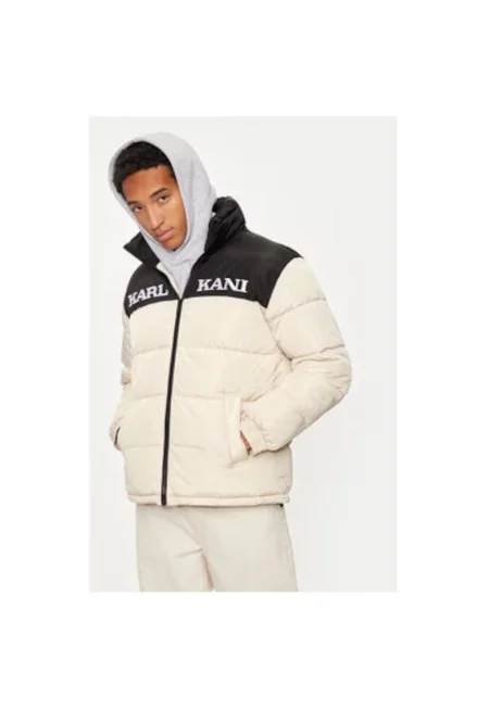 Мъжко яке -  304487514 - Полиестер - Бежово - Бежов