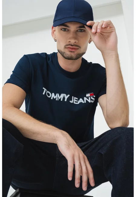 Памучна тениска с лого