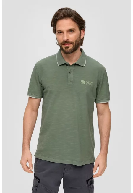 Памучна тениска с яка