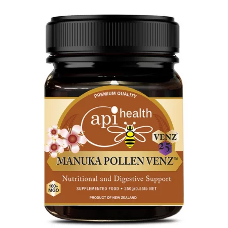 Пчелен мед Манука с пчелна отрова и пчелен прашец PollenVENZ MGO 100+, 250 g