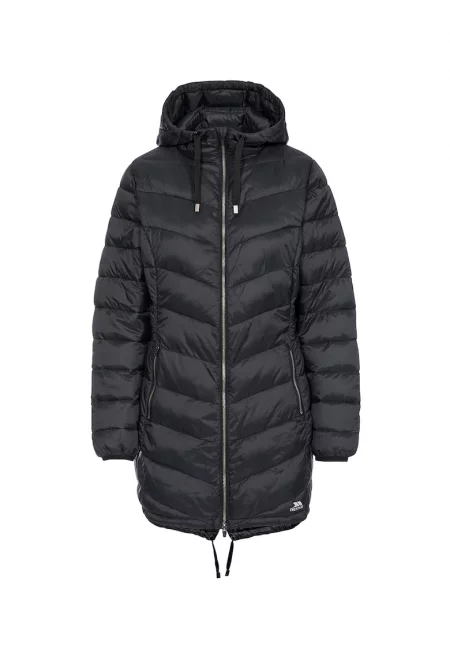 Подплатени зимно яке Rianna с качулка