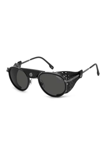 Слънчеви очила Aviator с кожа