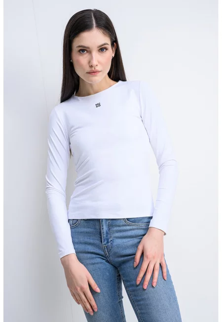 Слим блуза Dasiia - Бял