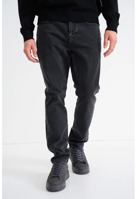 Слим дънки с ниска талия