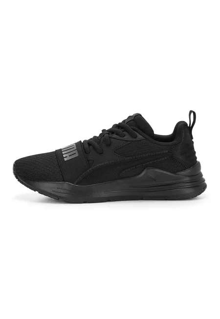 Спортни обувки Wired Run Pure с контрастно лого - Черен