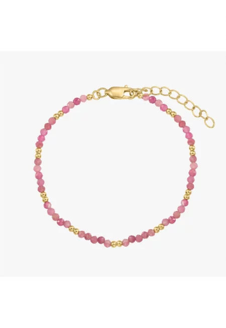 Сребърна гривна Golden SummerScape - Турмалин