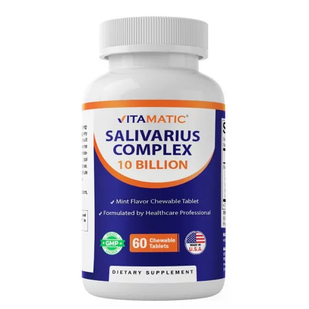 Streptococcus salivarius – За устна микрофлора, синуси и имунитет, 60 дъвчащи таблетки