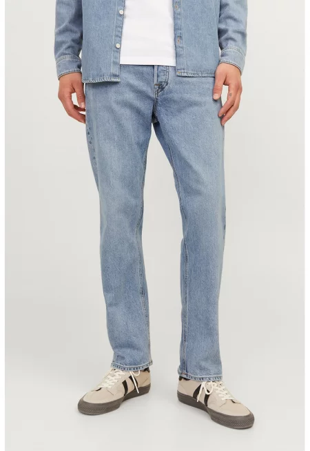 Свободни дънки Chris - Светлосин