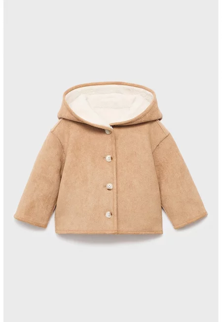 Яке с паднали ръкави и качулка