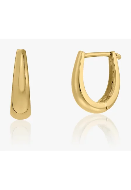 Златни обеци Dome