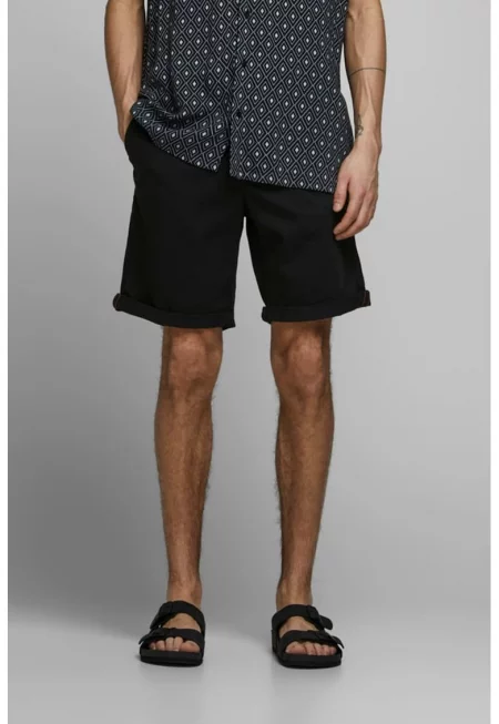 Бермуди чино Bowie - Черен