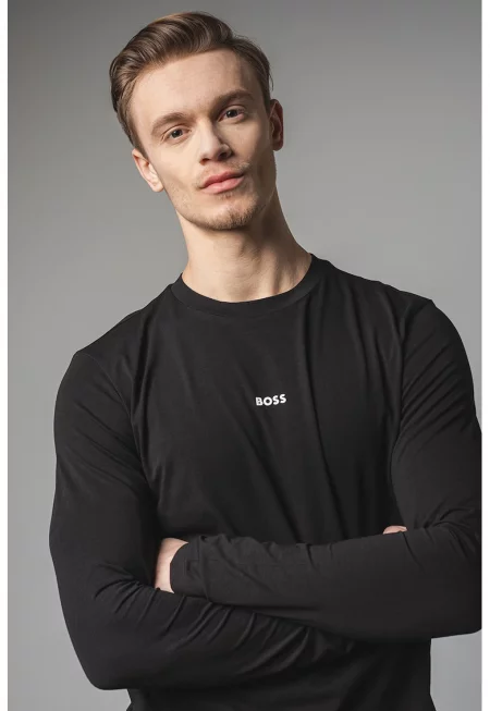 Блуза Chark с овално деколте