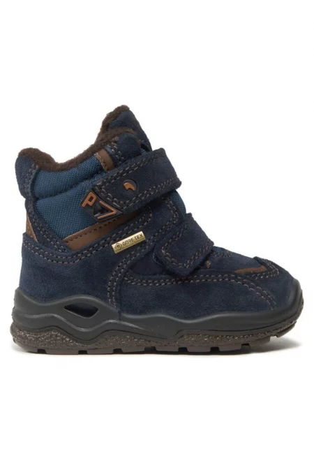 Ботуши  303236823 - Велур/Текстил - Тъмносини