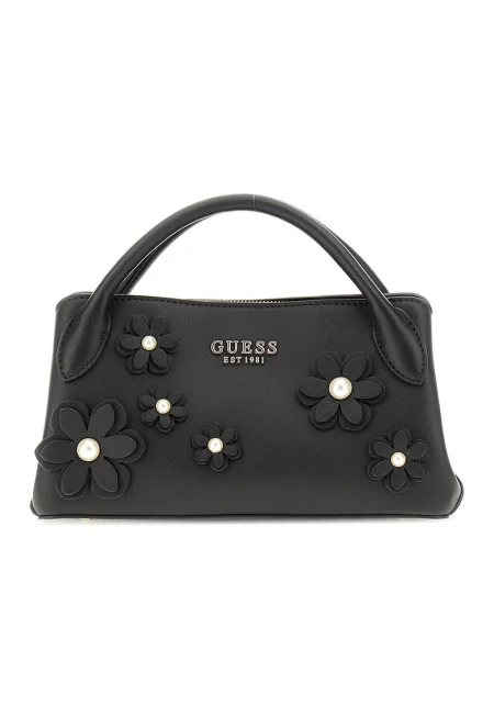 Чанта Zaria с флорални детайли