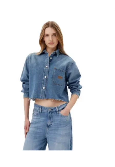 Дамска риза - JOOP - памук - син