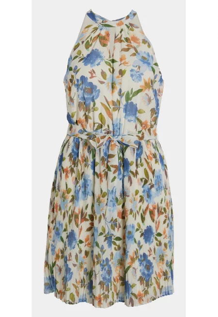 Дамска рокля -  303566654 - Многоцветна - Полиестер