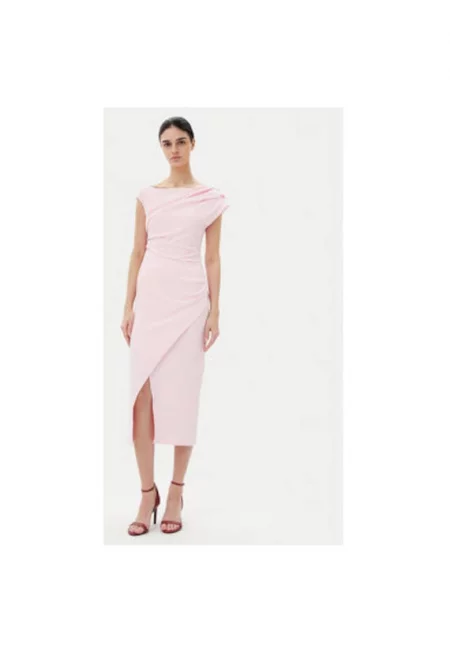 Дамска рокля Ринасименто - розова