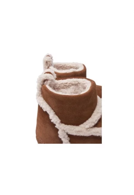 Дамски ботуши  304362620 - Естествена кожа - Кафяв - Кафяв