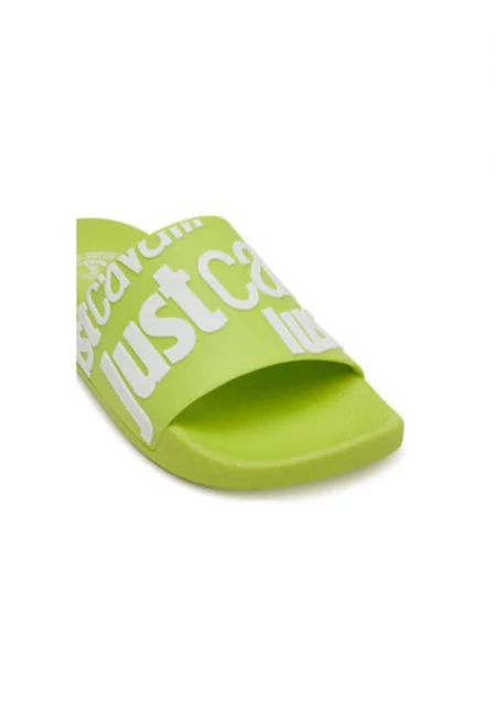 Дамски джапанки - 78RA3SZ1 ZS785 -  Синтетични - Зелени - Зелен
