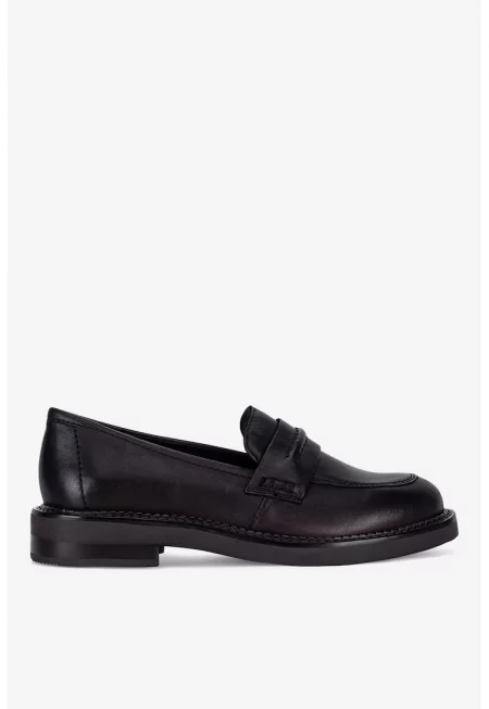 Дамски мокасини  5905588747178 - Естествена кожа - Кафяв