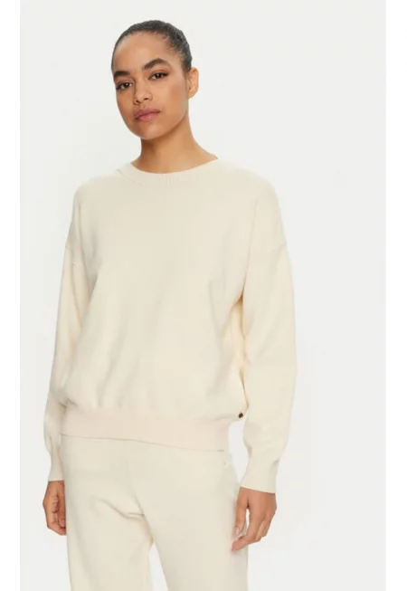 Дамски пуловер -  304396298 - Вискоза/Полиестер - Сив - Сив